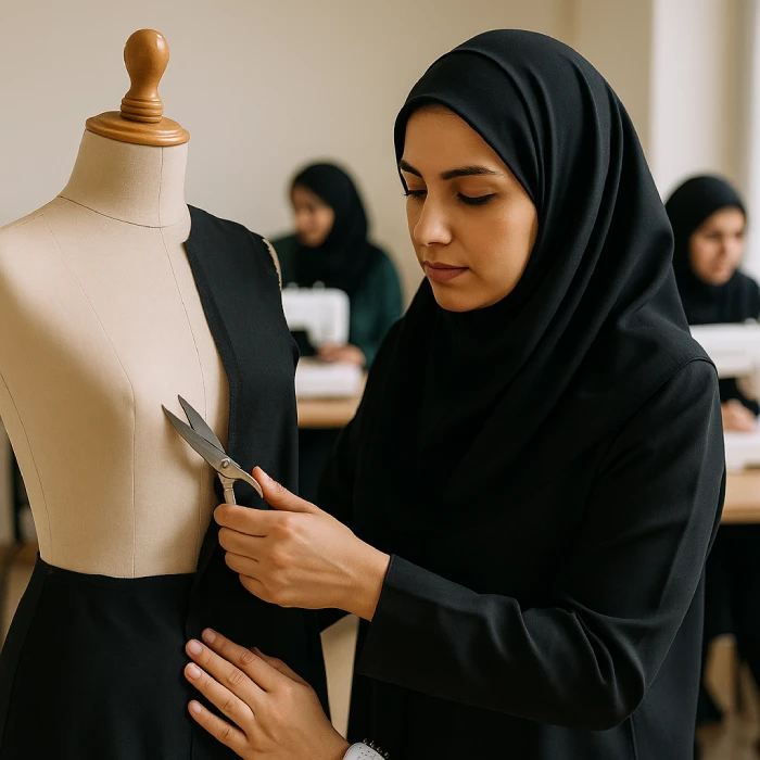 آموزشگاه خیاطی بدون الگو در شیراز